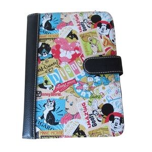 Disney Parks Retro Mickey and Friends E-Reader Tablet Case Mini Vacation